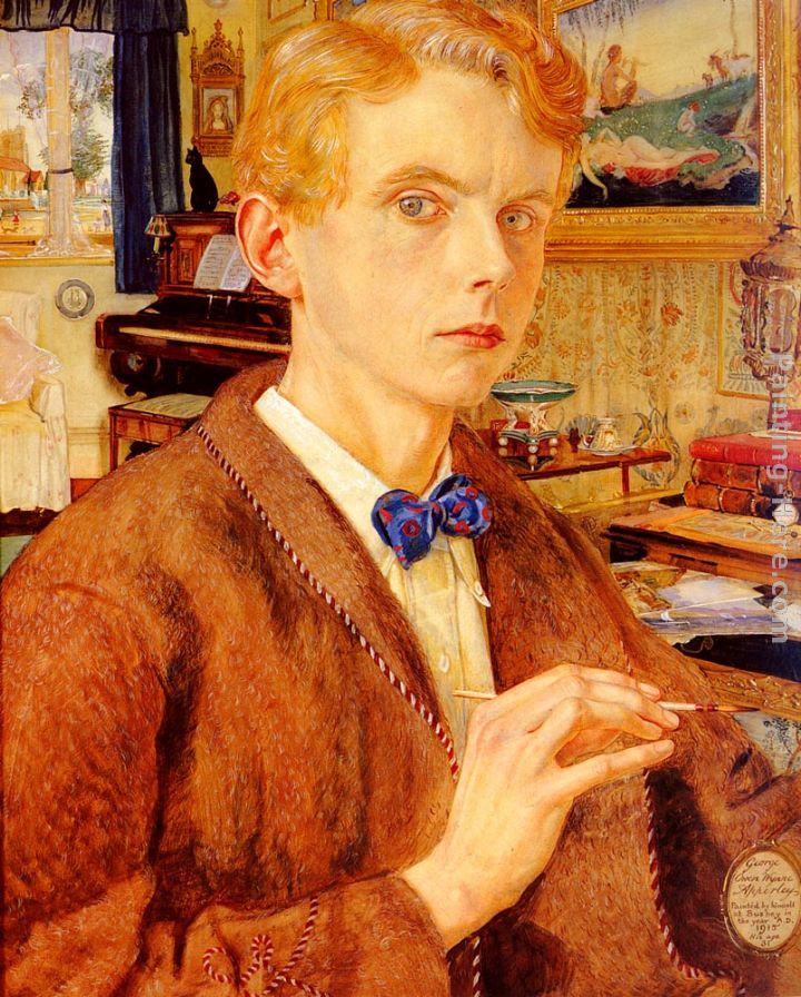 George Owen Wynne Apperley Portrait Of The Artist